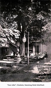 Garten des Adlers um 1900
